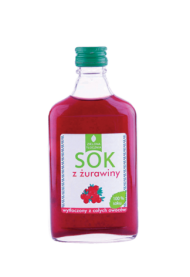 Sok z żurawiny